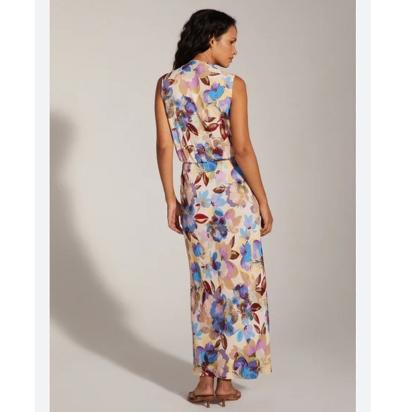 Favorite Daughter The Sleeveless Nita Dress Winter Bloom - Picture 4 of 10